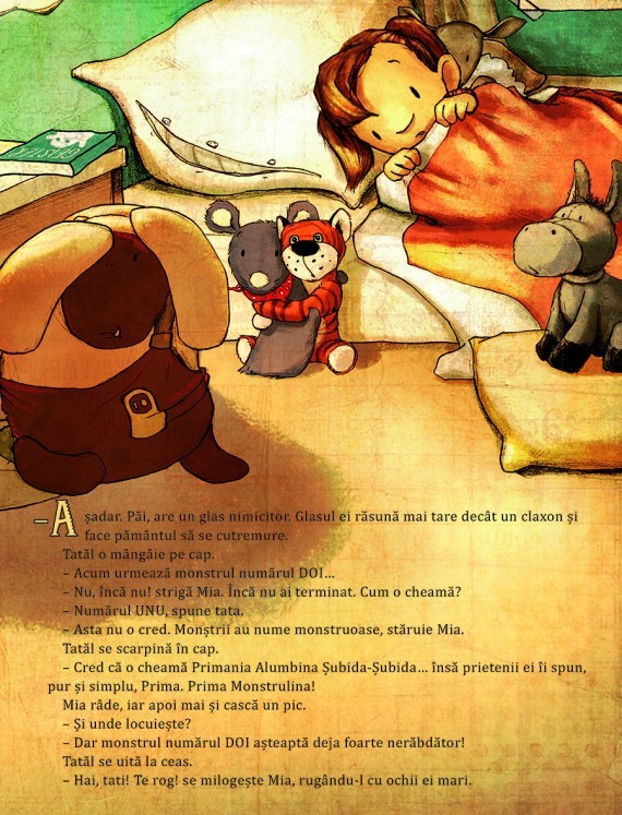 Recenzie carte ilustrata pentru copii "Prima Monstrulina"